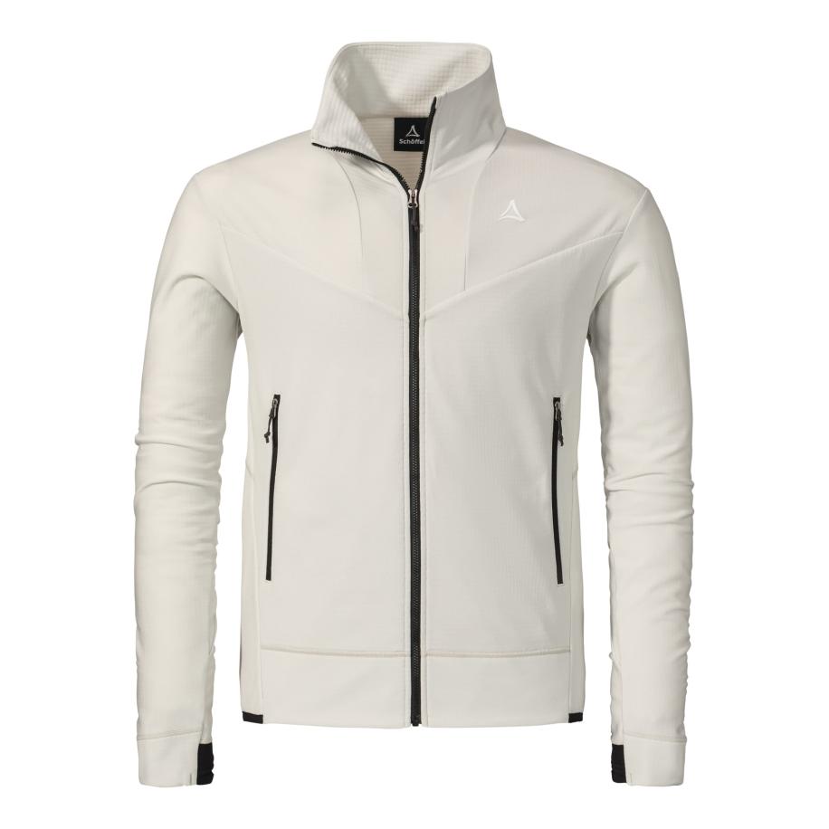 Schöffel Schöffel Funktionele fleece-jas Blaueis crème -
