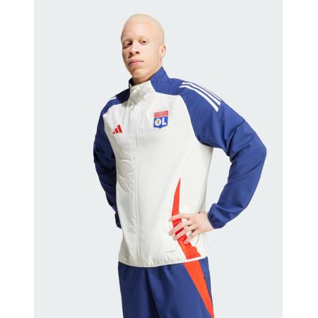adidas performance - Olympique Lyonnais Tiro 24 - Jack in middernacht indigo en wit