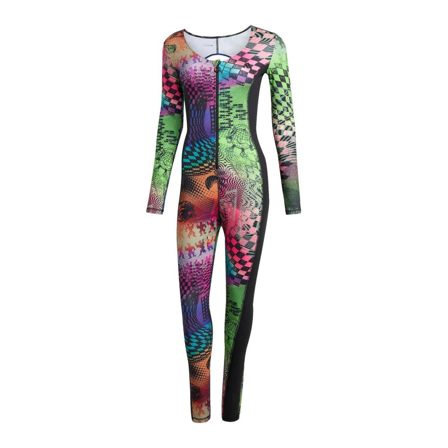 adidas Performance ADIDAS PERFORMANCE Sportpak limoen / lila / fuchsia / zwart -