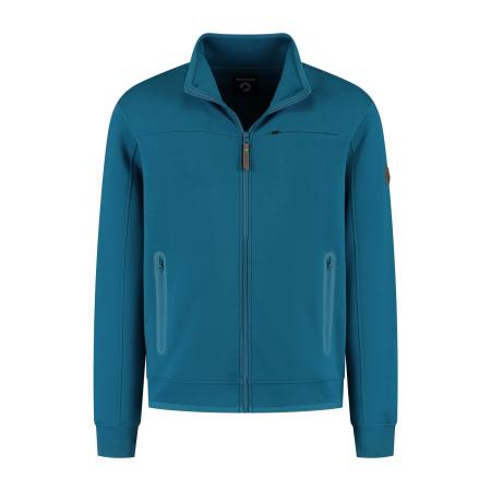 Travelin Travelin Outdoorjas Olle cyaan blauw