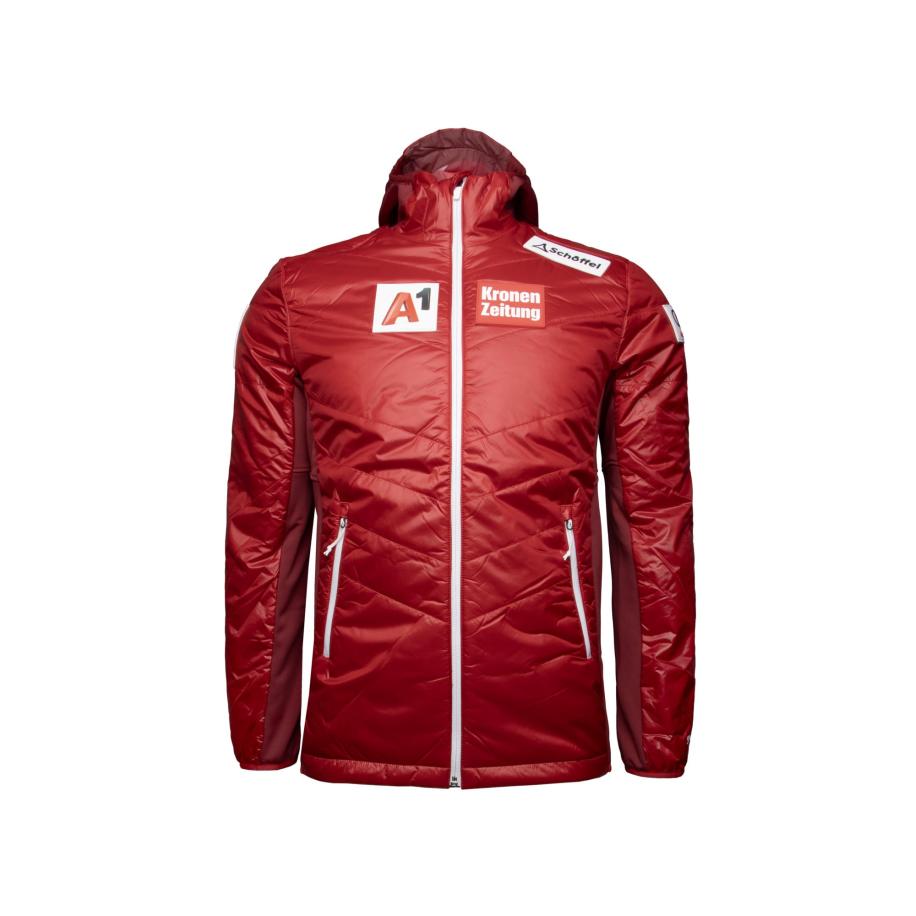 Schöffel Schöffel Sportjas Stams wijnrood / robijnrood -