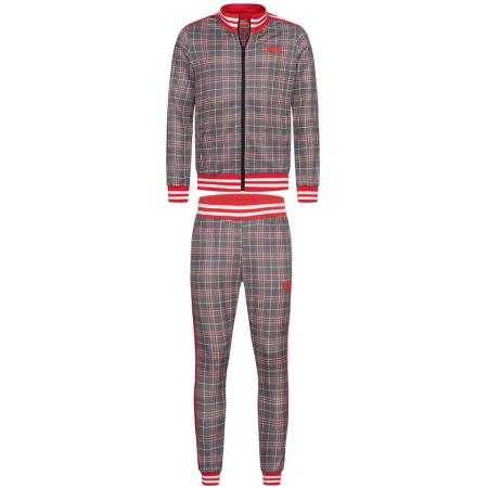 Lonsdale LONSDALE Trainingspak grenadine / zwart / wit