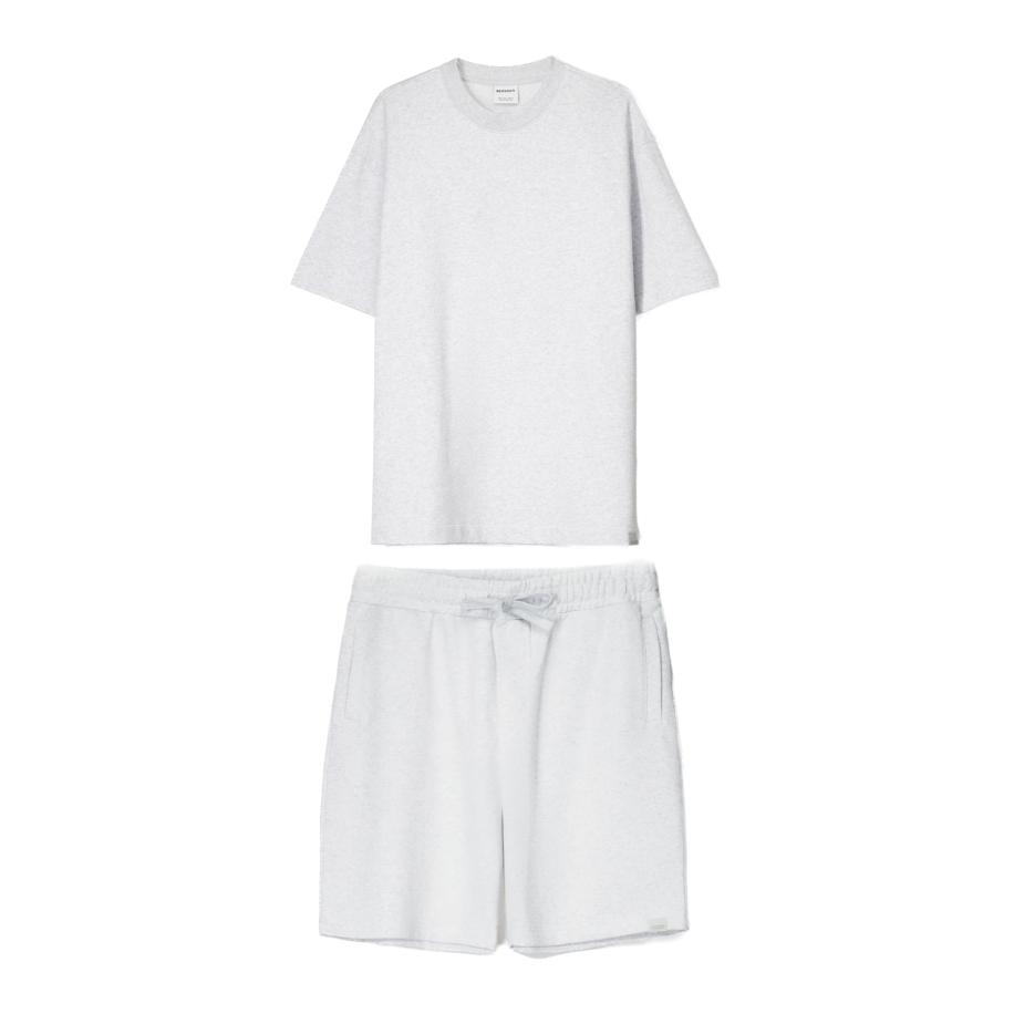 Bershka Bershka Joggingpak wit -