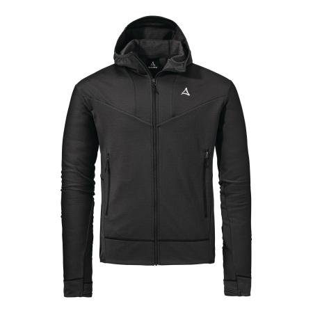 Schöffel Schöffel Funktionele fleece-jas Blaueis zwart / wit