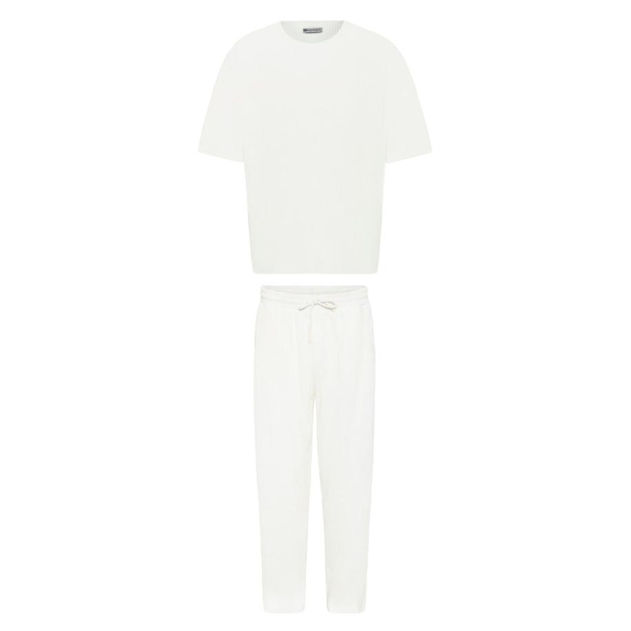 Dandalo Dandalo Joggingpak wit -