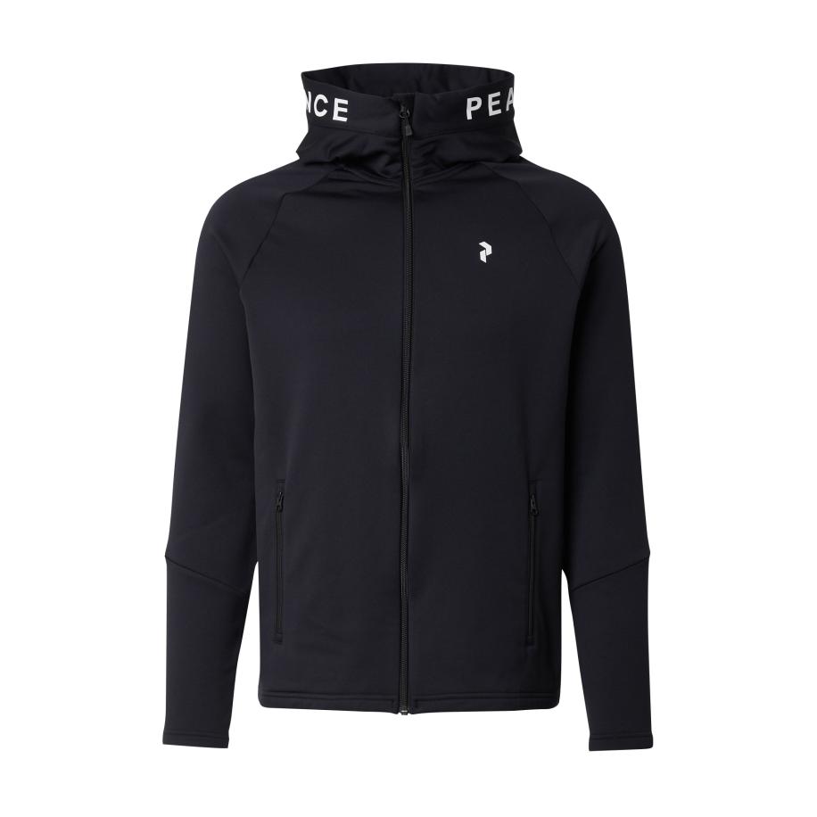 Peak Performance PEAK PERFORMANCE Funktionele fleece-jas zwart / wit -