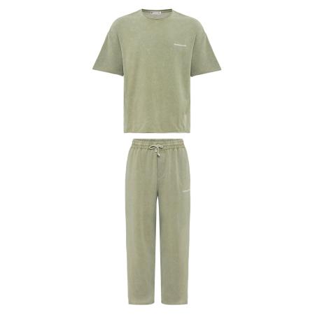 Dandalo Dandalo Joggingpak kaki / wit