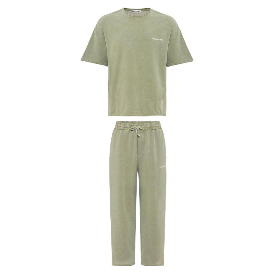 Dandalo Dandalo Joggingpak kaki / wit -