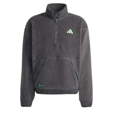 adidas Performance ADIDAS PERFORMANCE Funktionele fleece-jas Mercedes - AMG Petronas Formula One Team Premium Sweat Half-Zip grijs
