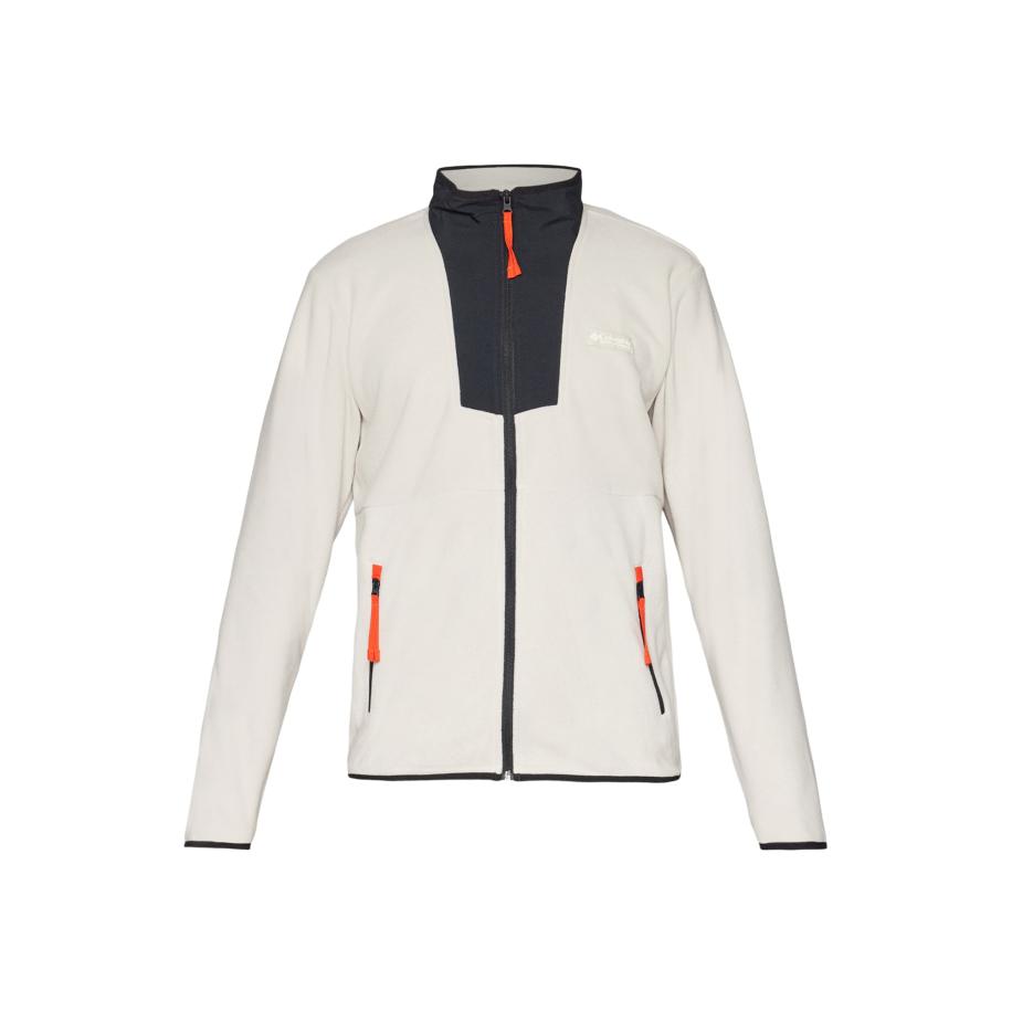 Columbia COLUMBIA Funktionele fleece-jas Sequoia Grove stone grey / zwart -