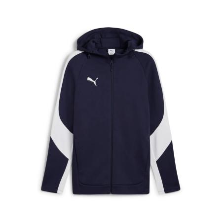 Puma PUMA Sportsweatvest teamEVOSTRIPE blauw / wit