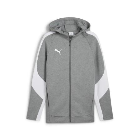 Puma PUMA Sportsweatvest grijs / wit