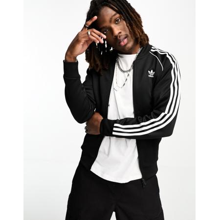 adidas Originals - adicolor - Trainingstop in zwart en wit