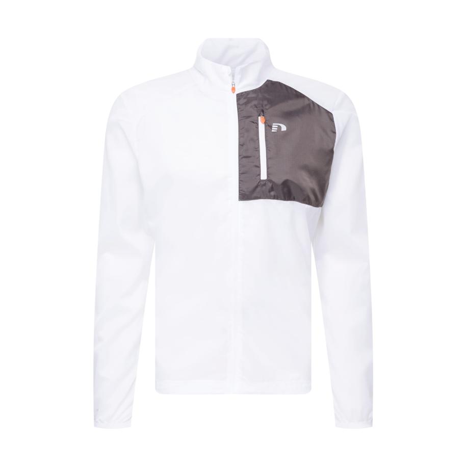 Newline Newline Sportjas donkergrijs / transparant / offwhite -