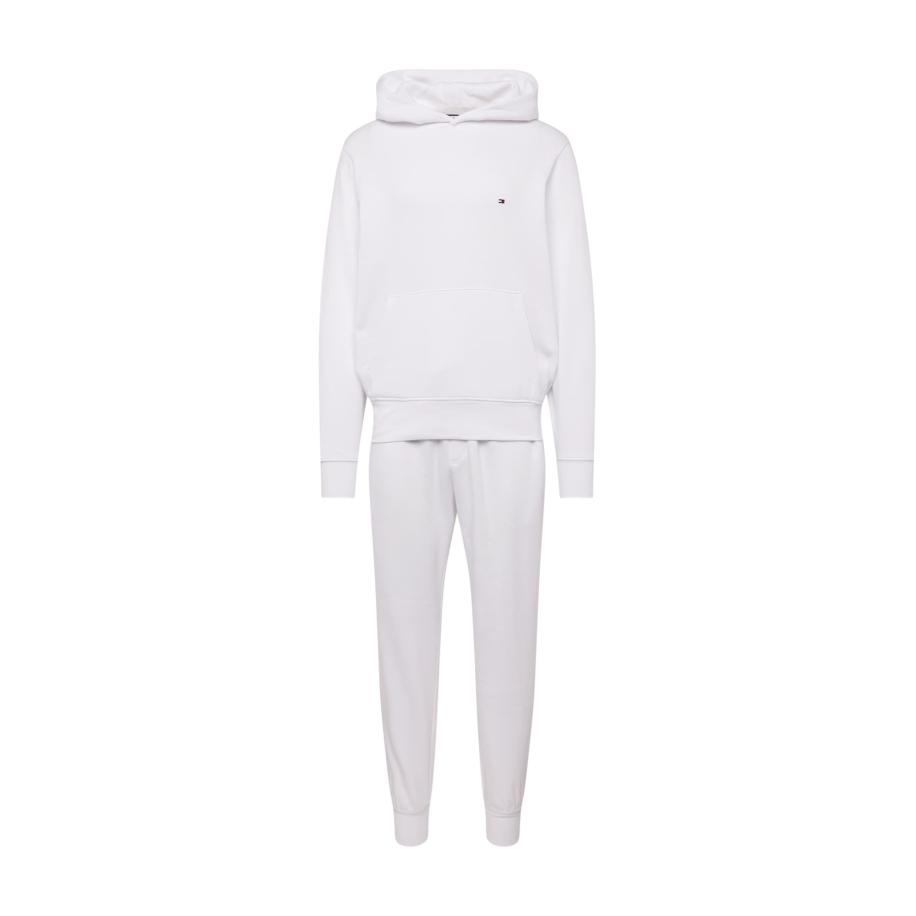 Tommy Hilfiger TOMMY HILFIGER Joggingpak navy / robijnrood / wit -