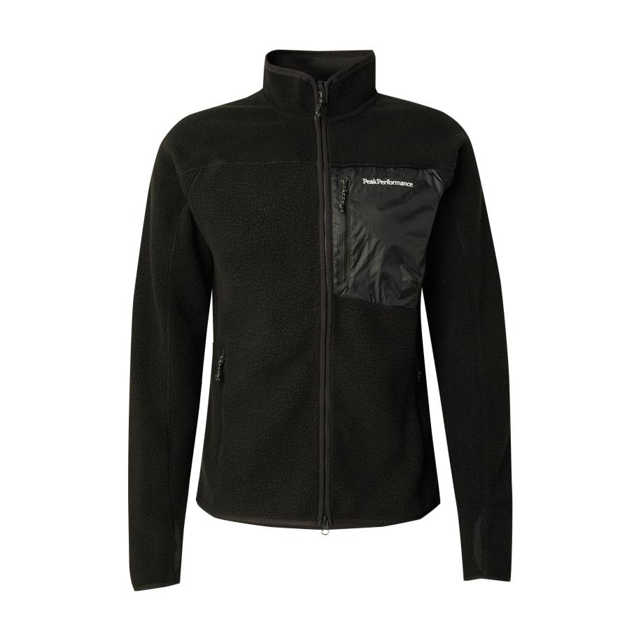 Peak Performance PEAK PERFORMANCE Funktionele fleece-jas zwart -
