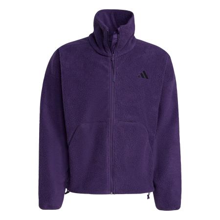 Adidas ADIDAS SPORTSWEAR Funktionele fleece-jas City Tech High Pile Fleece Full-Zip pruim