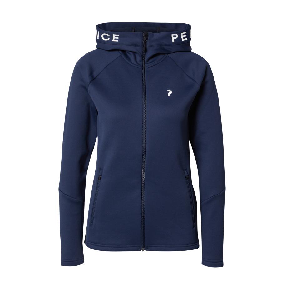 Peak Performance PEAK PERFORMANCE Sportief sweatvest Rider donkerblauw / wit -