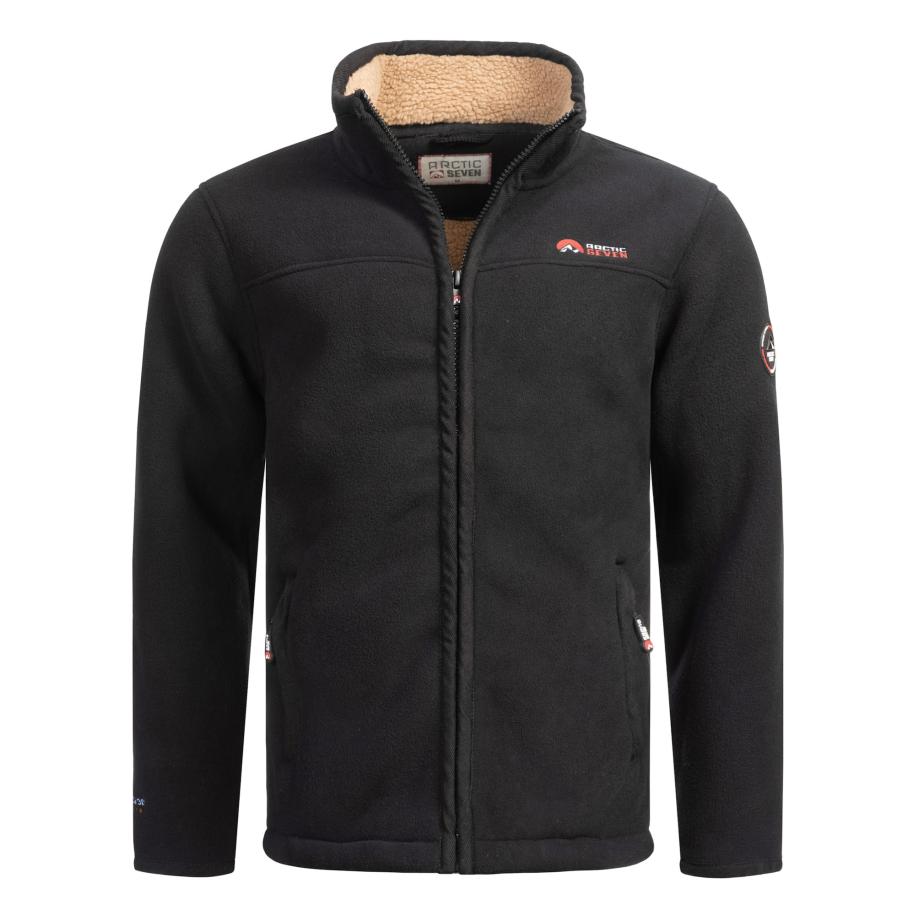 Arctic Seven Arctic Seven Funktionele fleece-jas Zeroo rood / zwart / wit -