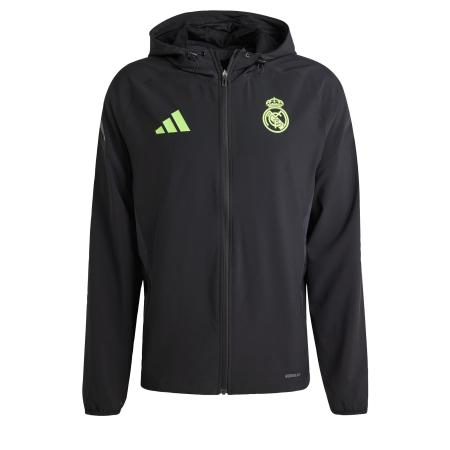 adidas Performance ADIDAS PERFORMANCE Trainingsjack Real Madrid Tiro 25 Pro lichtgroen / zwart