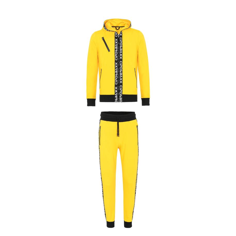 Cipo & Baxx CIPO & BAXX Joggingpak geel / zwart -