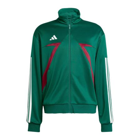 Adidas ADIDAS SPORTSWEAR Trainingsjack House of Tiro Nations donkergroen / karmijnrood / wit