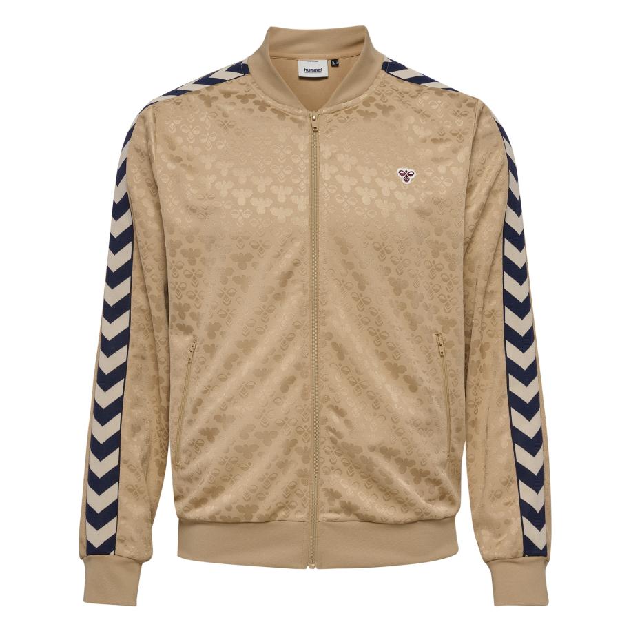 Hummel Hummel Sportsweatvest Archive beige / marine / brokaat -