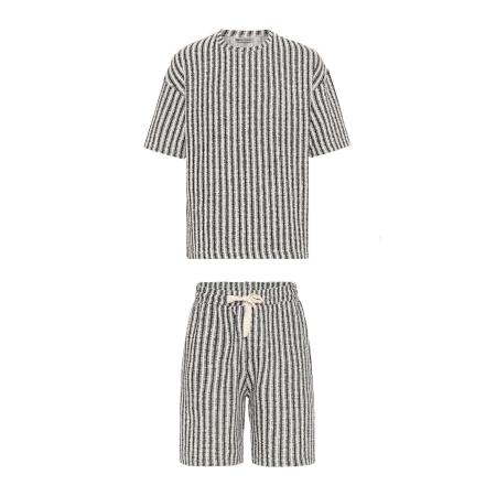 Dandalo Dandalo Joggingpak zwart / wit