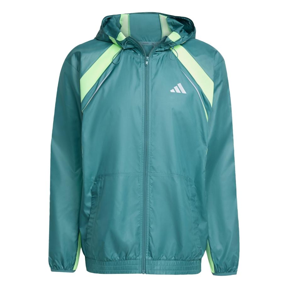adidas Performance ADIDAS PERFORMANCE Sportjas Tech Apparel petrol / mintgroen / wit -