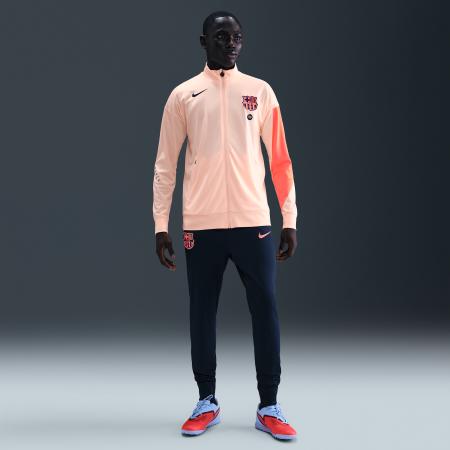 FC Barcelona Strike Derde Nike Total 90 knit voetbaltrainingspak met Dri-FIT voor heren - Oranje