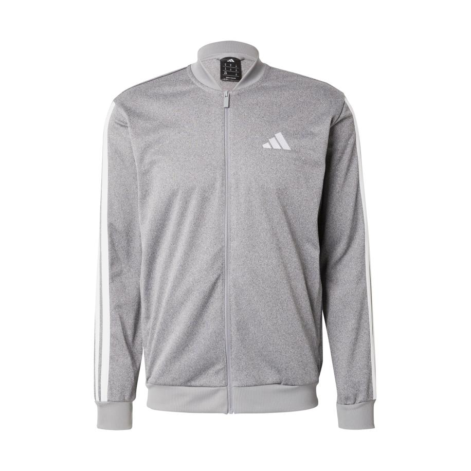 Adidas ADIDAS SPORTSWEAR Trainingsjack grijs gemêleerd / wit -