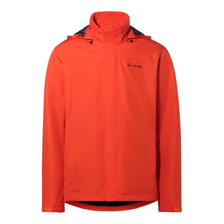 Vaude VAUDE Outdoorjas Escape Bike Light neonoranje / zwart -