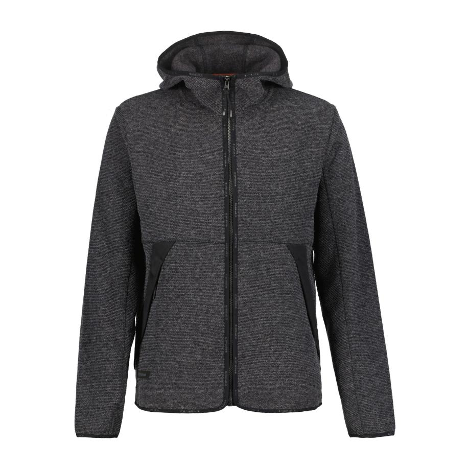 Icepeak ICEPEAK Funktionele fleece-jas Ardes zwart gemêleerd -