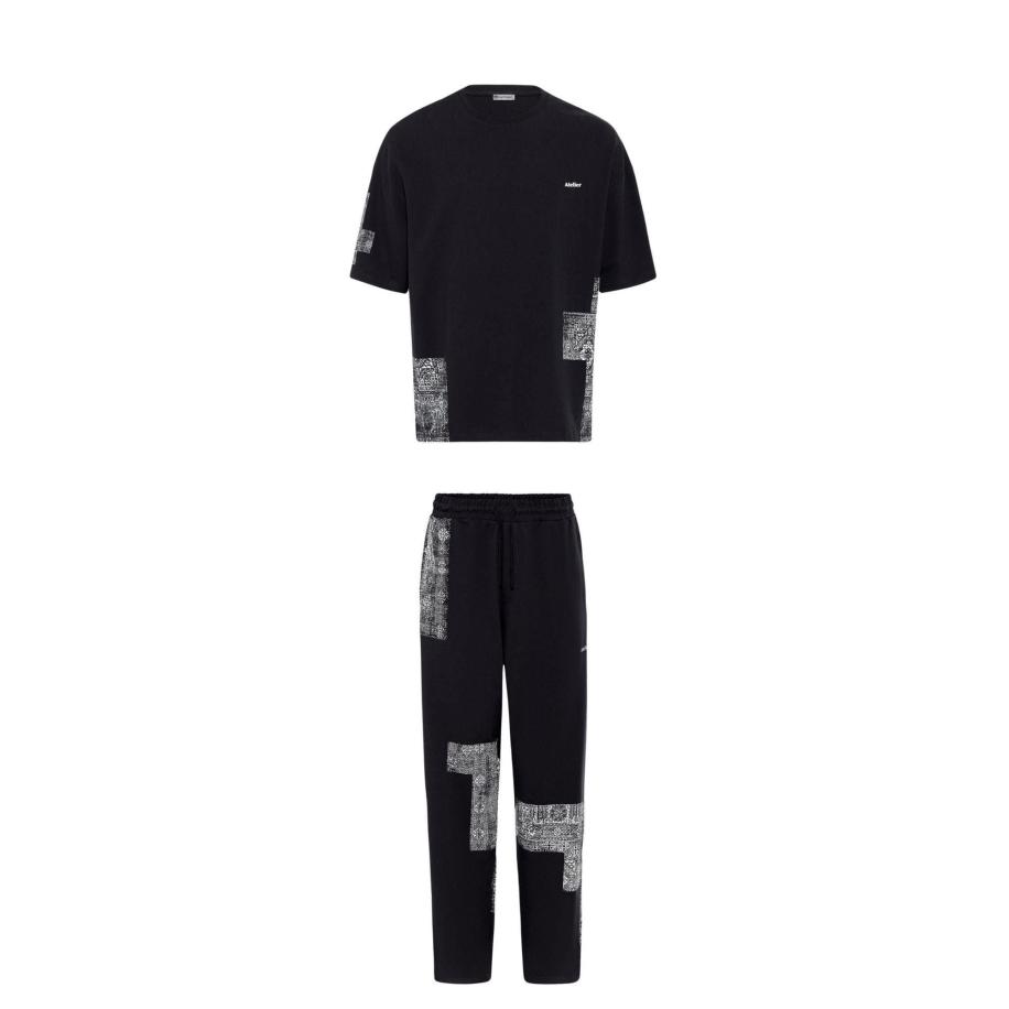 Dandalo Dandalo Trainingspak zwart -