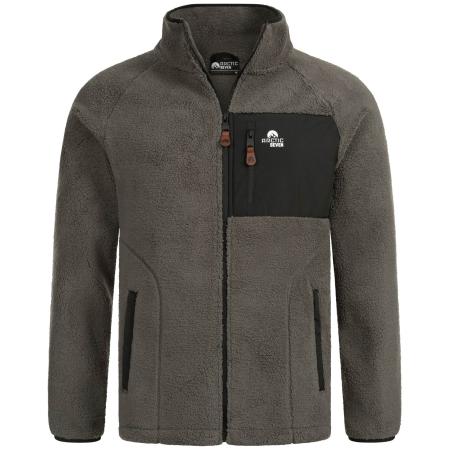 Arctic Seven Arctic Seven Funktionele fleece-jas AS415 donkergrijs / zwart / wit