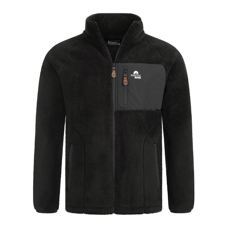 Arctic Seven Arctic Seven Funktionele fleece-jas AS415 grijs / zwart -