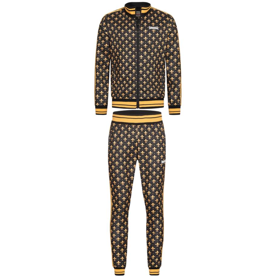 Lonsdale LONSDALE Trainingspak BOSWALL geel / zwart / wit -