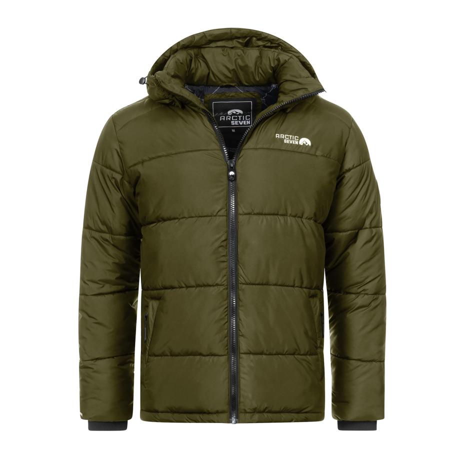 Arctic Seven Arctic Seven Outdoorjas donkergroen -