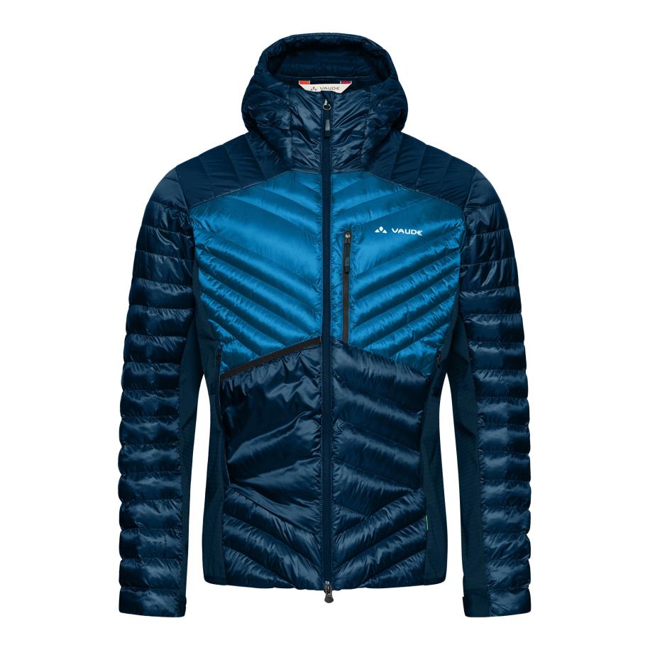 Vaude VAUDE Outdoorjas M Sesvenna Pro Jacket II marine / lichtblauw -