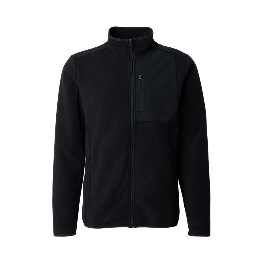 4F Funktionele fleece-jas grijs / zwart Zwart