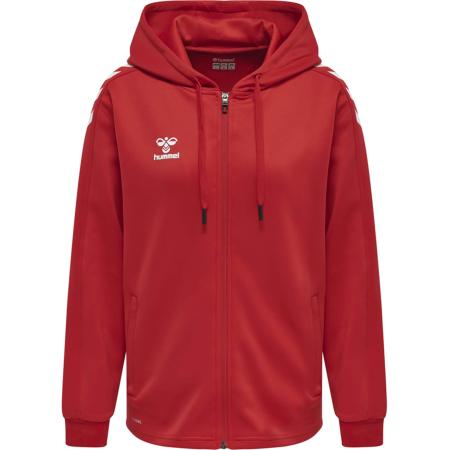 Hummel Hummel Sportsweatvest vuurrood / wit