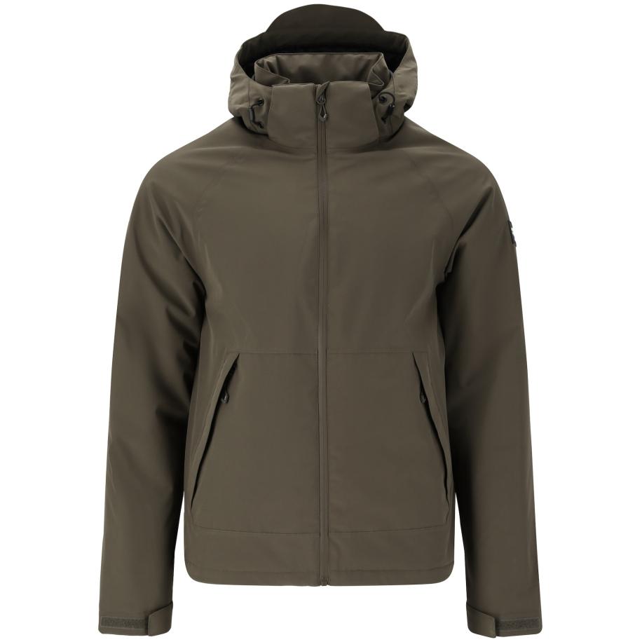 Weather Report Weather Report Outdoorjas Brennon donkergroen -