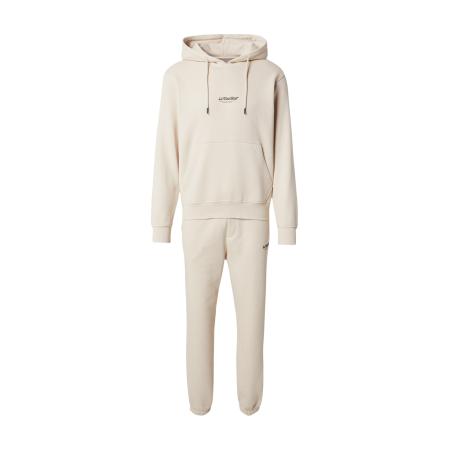 Jack & Jones JACK & JONES Joggingpak JJESOHO crème / zwart