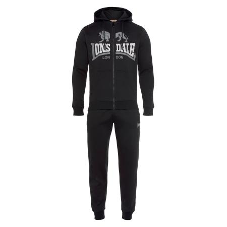Lonsdale LONSDALE Joggingpak grijs / zwart / wit