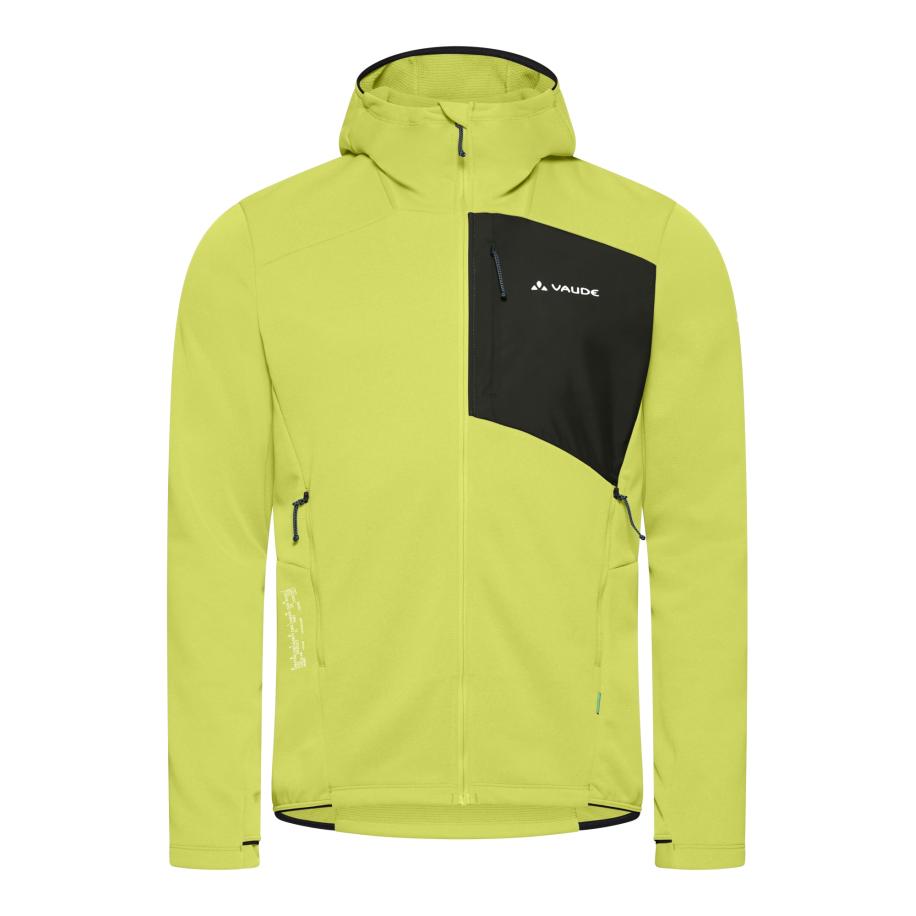 Vaude VAUDE Funktionele fleece-jas Monviso III lichtgroen / zwart -