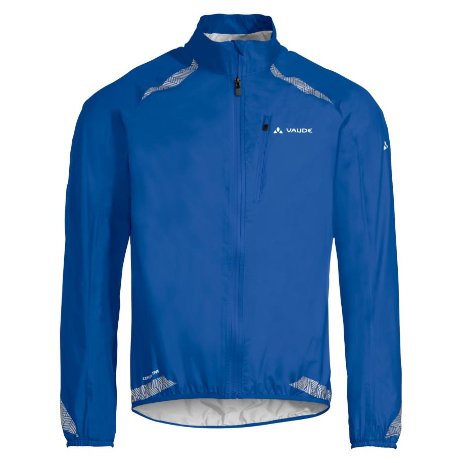Vaude VAUDE Outdoorjas Luminum royal blue/koningsblauw / grijs / wit -
