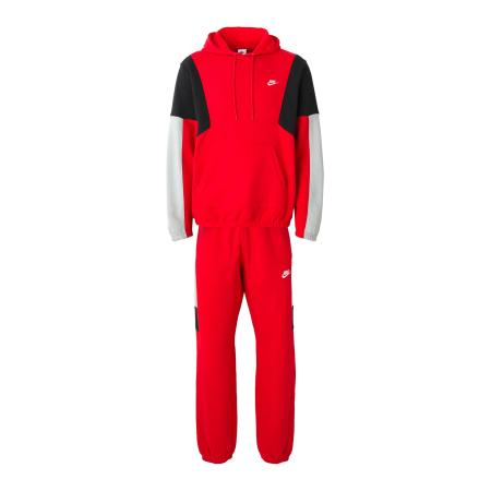Nike Nike Sportswear Joggingpak CLUB FLEECE rood / zwart / wit