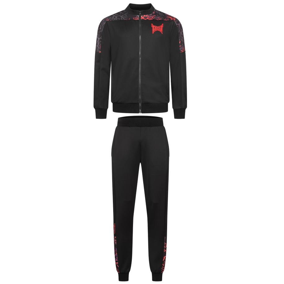 Tapout Tapout Joggingpak Roots Taptrack rood / zwart -