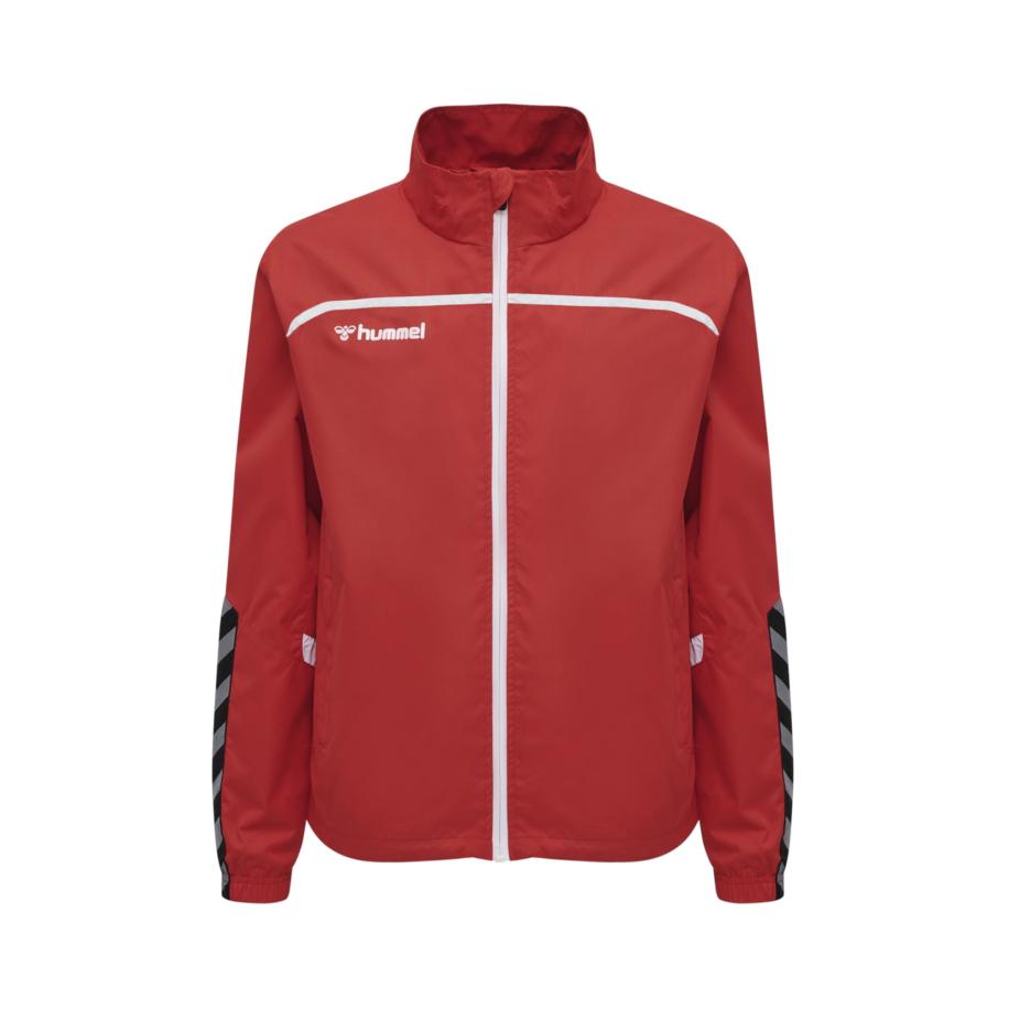 Hummel Hummel Trainingsjack grijs / rood / zwart / wit -