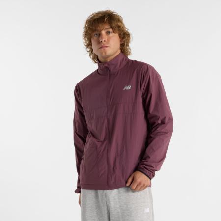 New Balance new balance Sportjas lichtgrijs / bessen